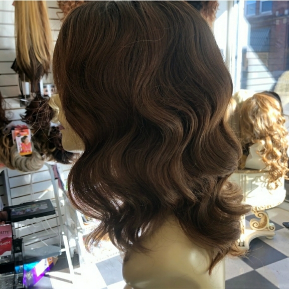 Wig sale Boston Deep Wave short rare bangs main image 7